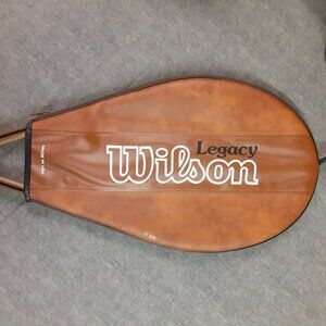 Vintage Wilson Legacy Tennis Racket Wood Boron Fiberglass 27 In
